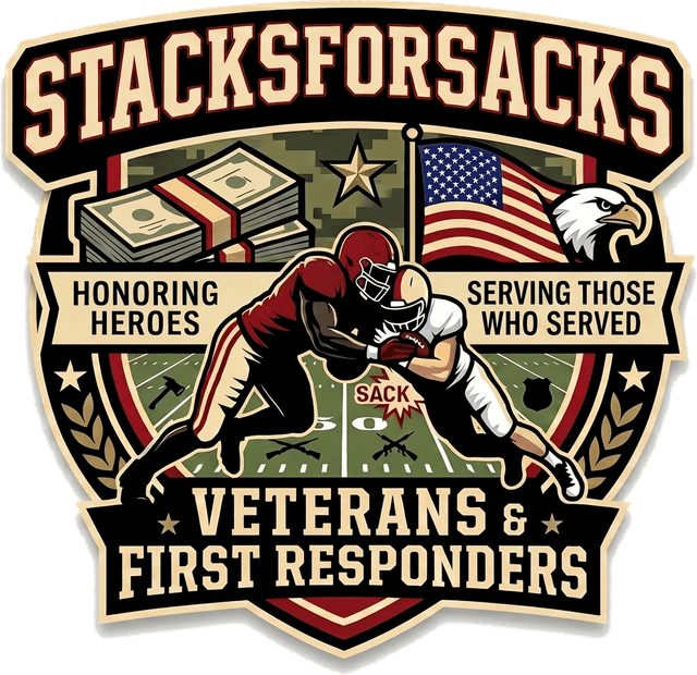 Stacks for Sacks emblem
